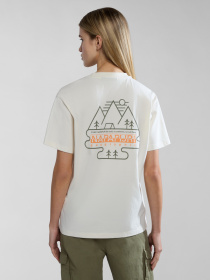 Футболка Napapijri S-Faber W модель NP0A4HOLN1A1 Футболка Napapijri S-Faber W модель NP0A4HOLN1A1 Фото