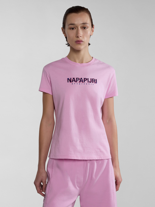 Футболка Napapijri S-Kreis модель NP0A4HOFP1J1 Фото