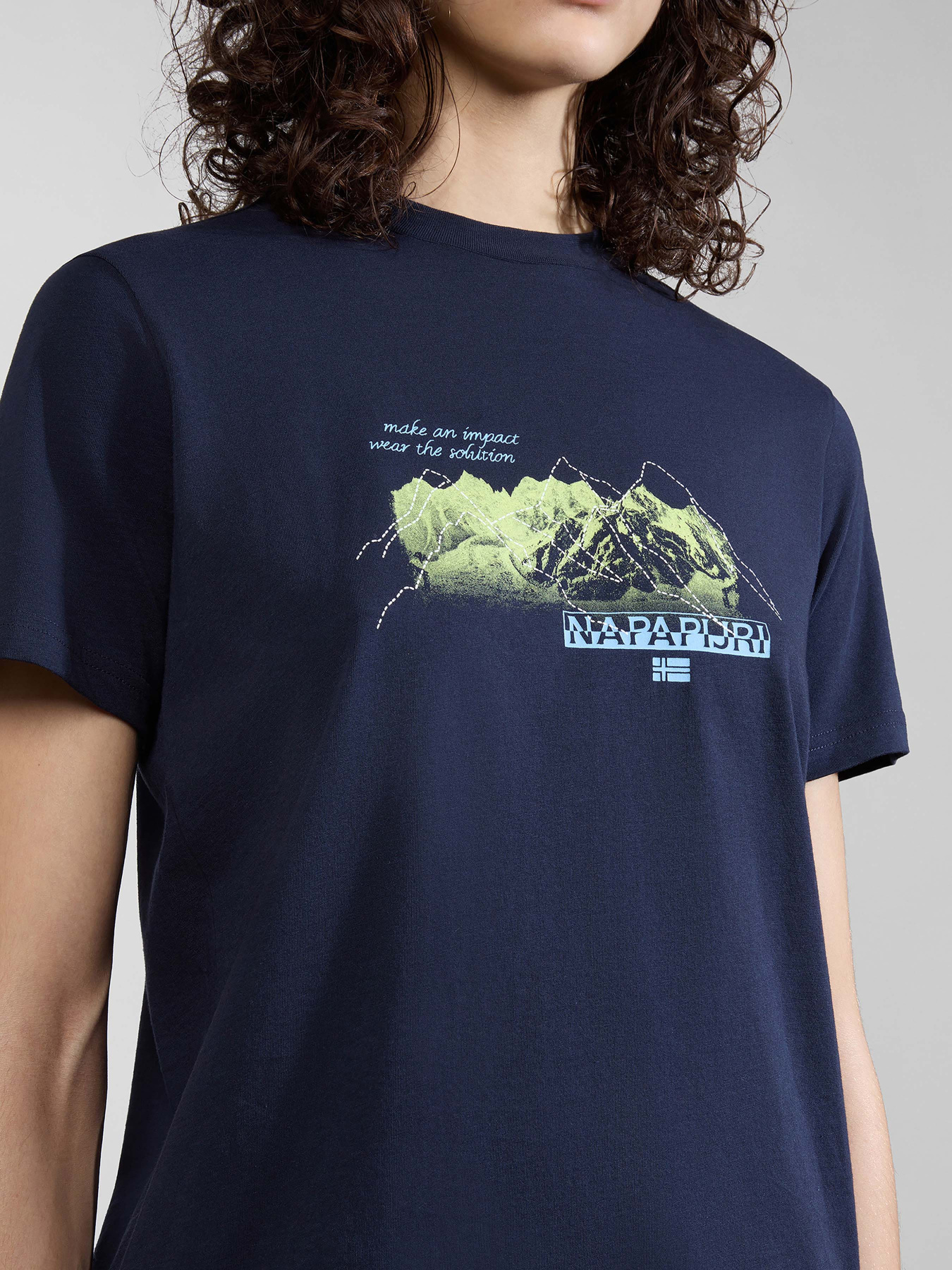 Футболка Napapijri S-Yukon модель NP0A4HOG1761 Фото