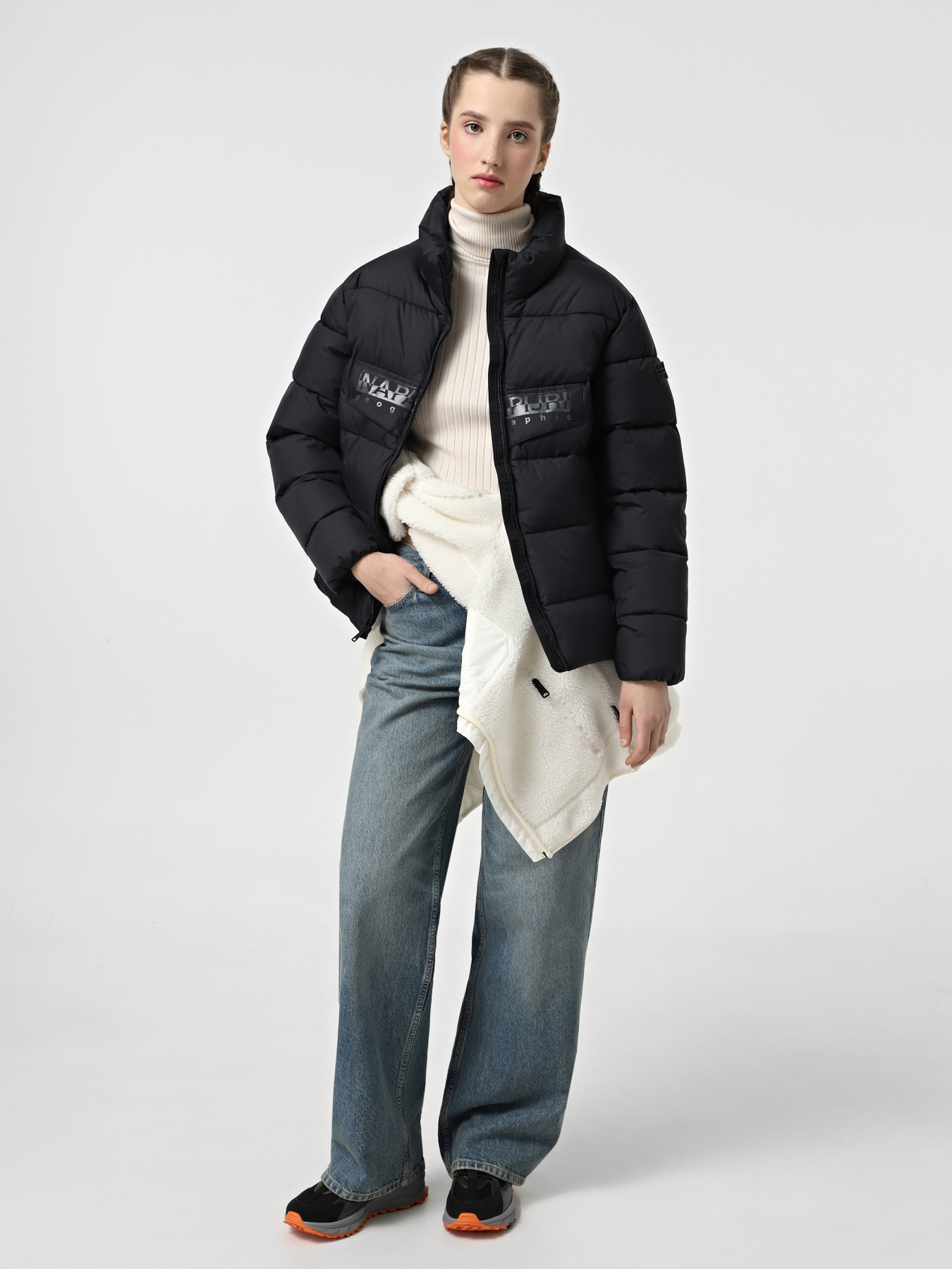 Зимняя куртка Napapijri Rf Puffer Open модель NP0A4HYX0411 Фото