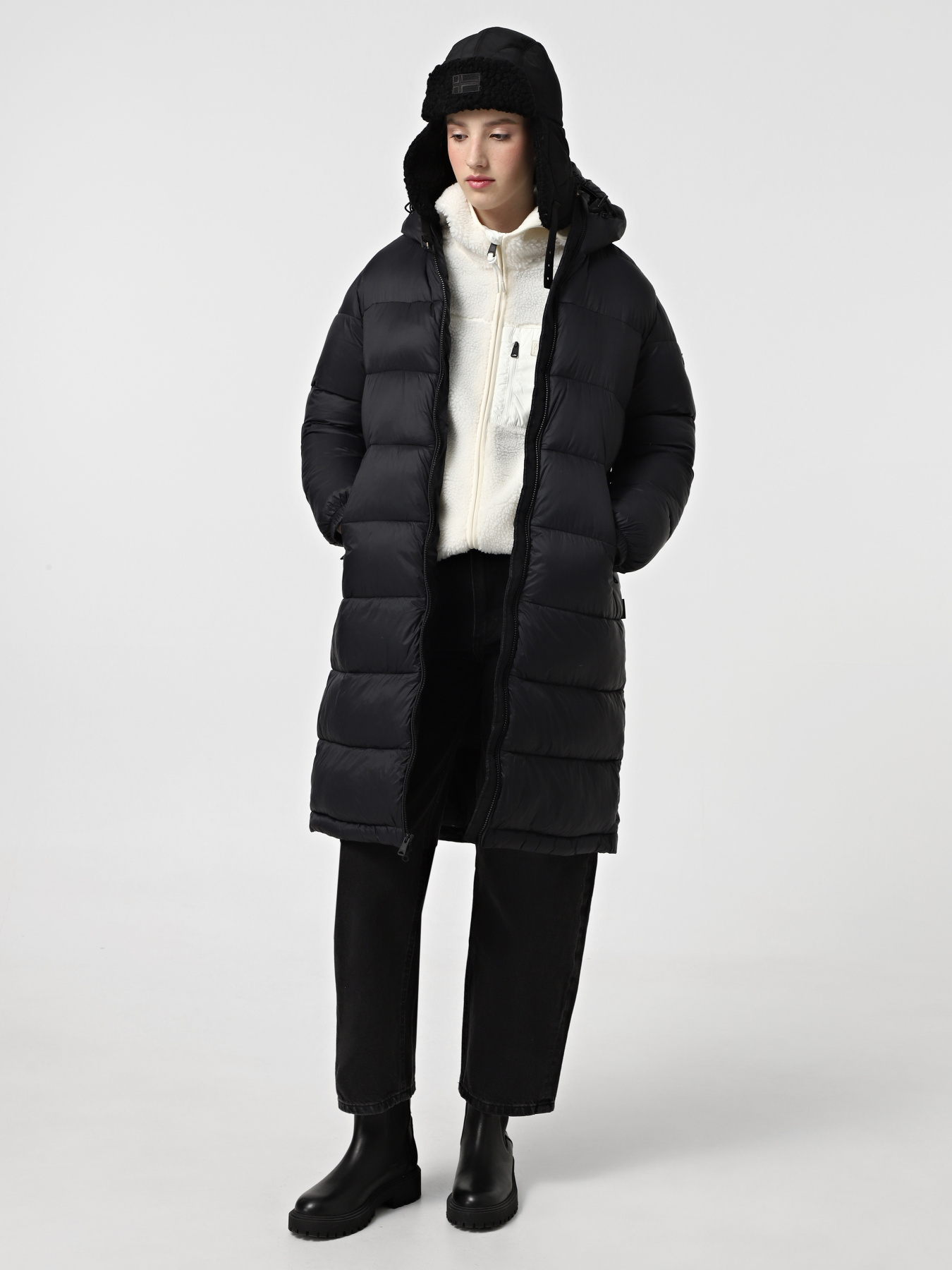 Зимова куртка Napapijri A-Suze Long модель NP0A4HZ30411 Зимова куртка Napapijri A-Suze Long модель NP0A4HZ30411 Фото