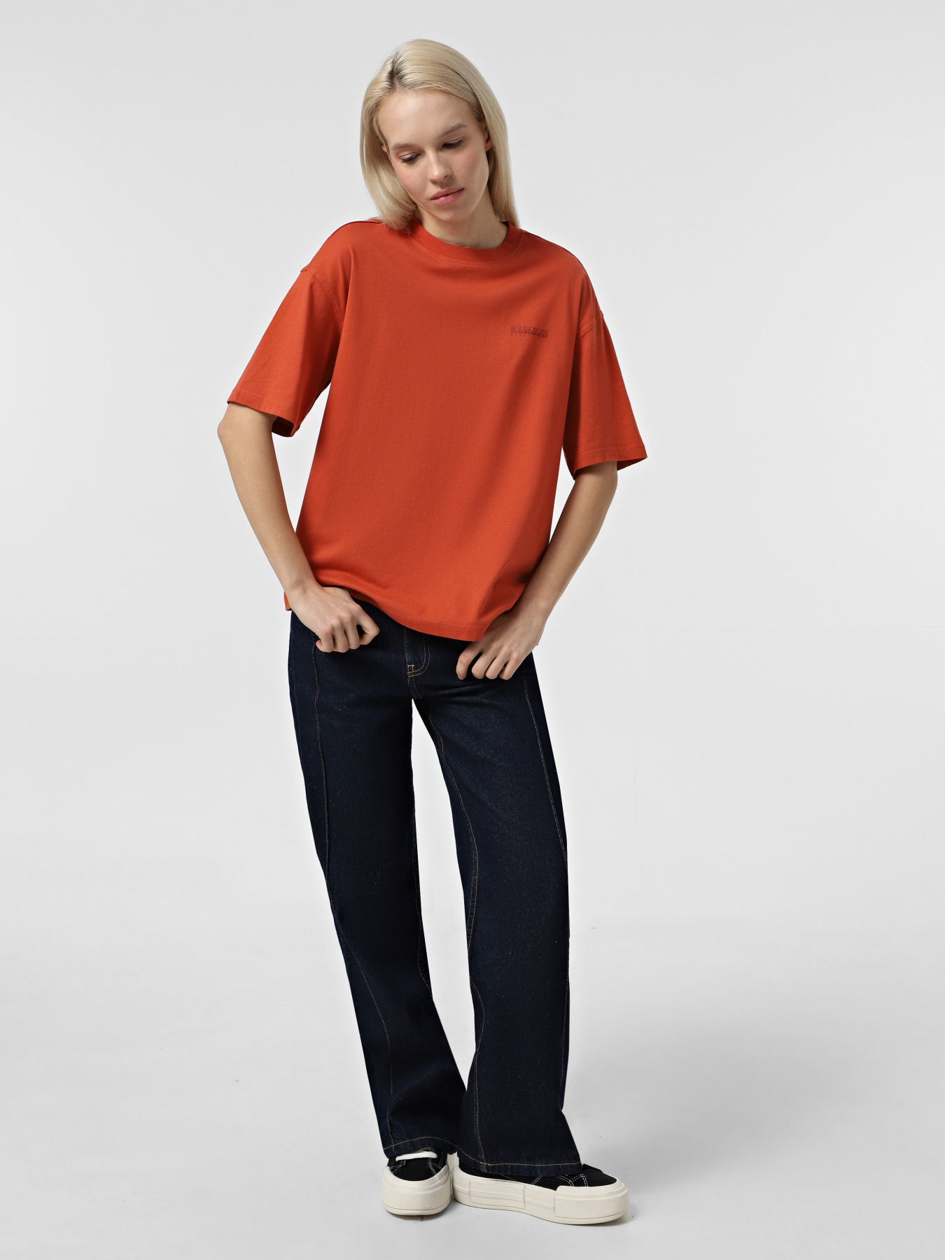 Футболка Napapijri S-Bise Ss модель NP0A4HZFR1B1 Фото