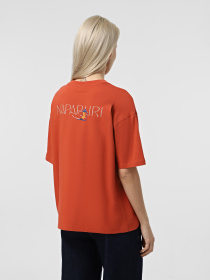 Футболка Napapijri S-Bise Ss модель NP0A4HZFR1B1 Футболка Napapijri S-Bise Ss модель NP0A4HZFR1B1 Фото