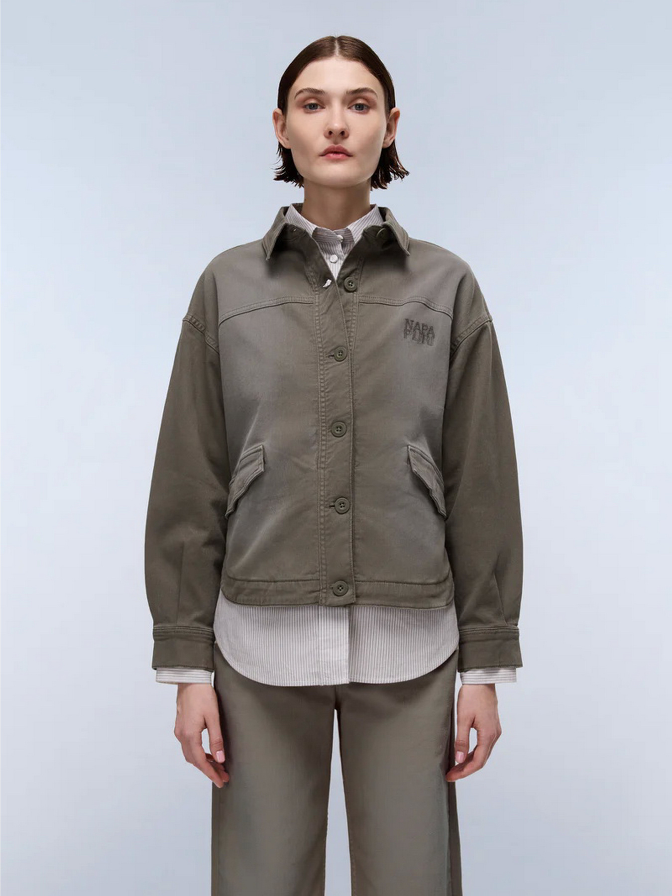 Рубашка Napapijri Rendena модель NP0A88WFG0A1 Фото