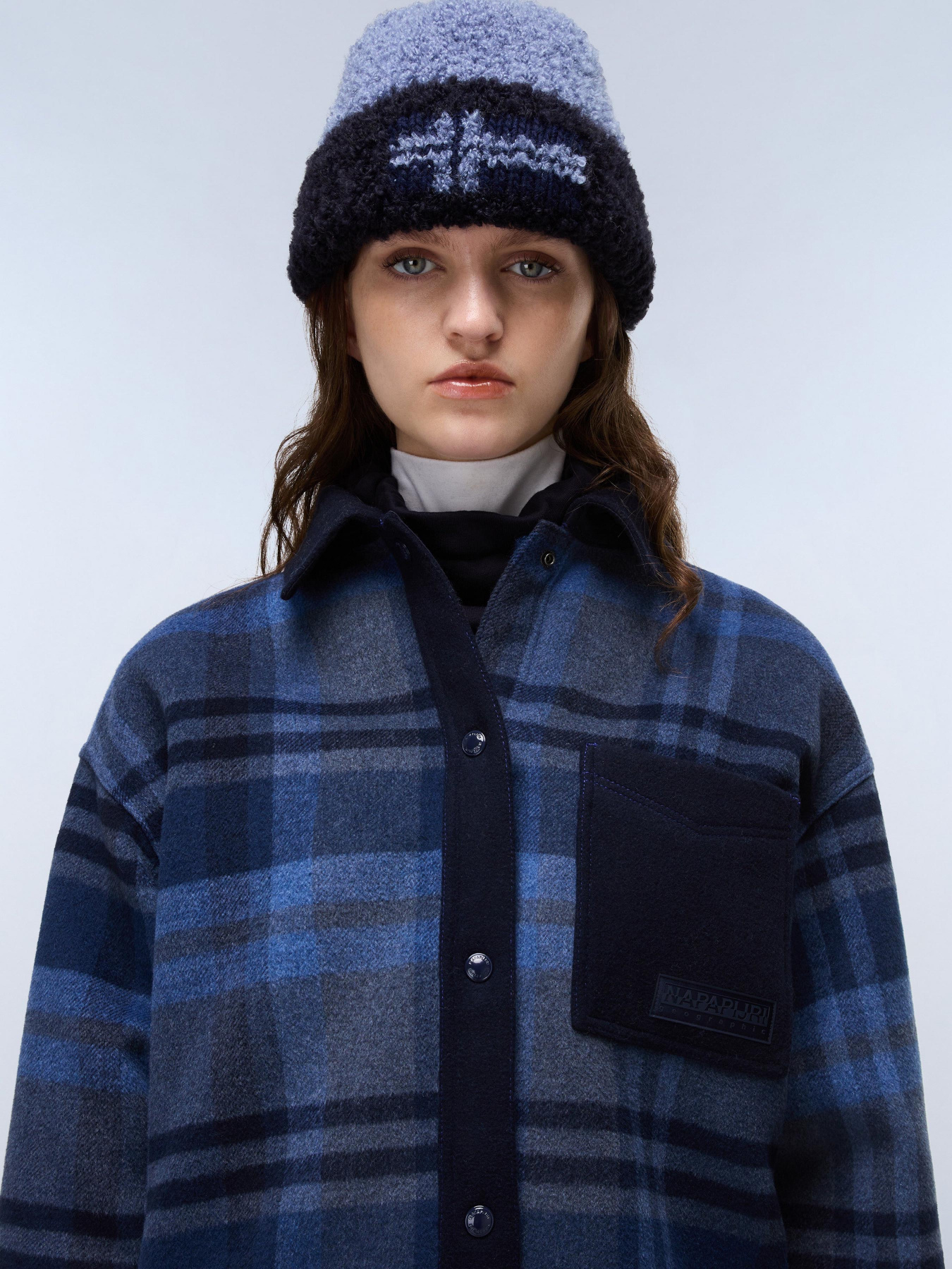 Рубашка в клетку Napapijri модель NP0A8934CBP1 Фото