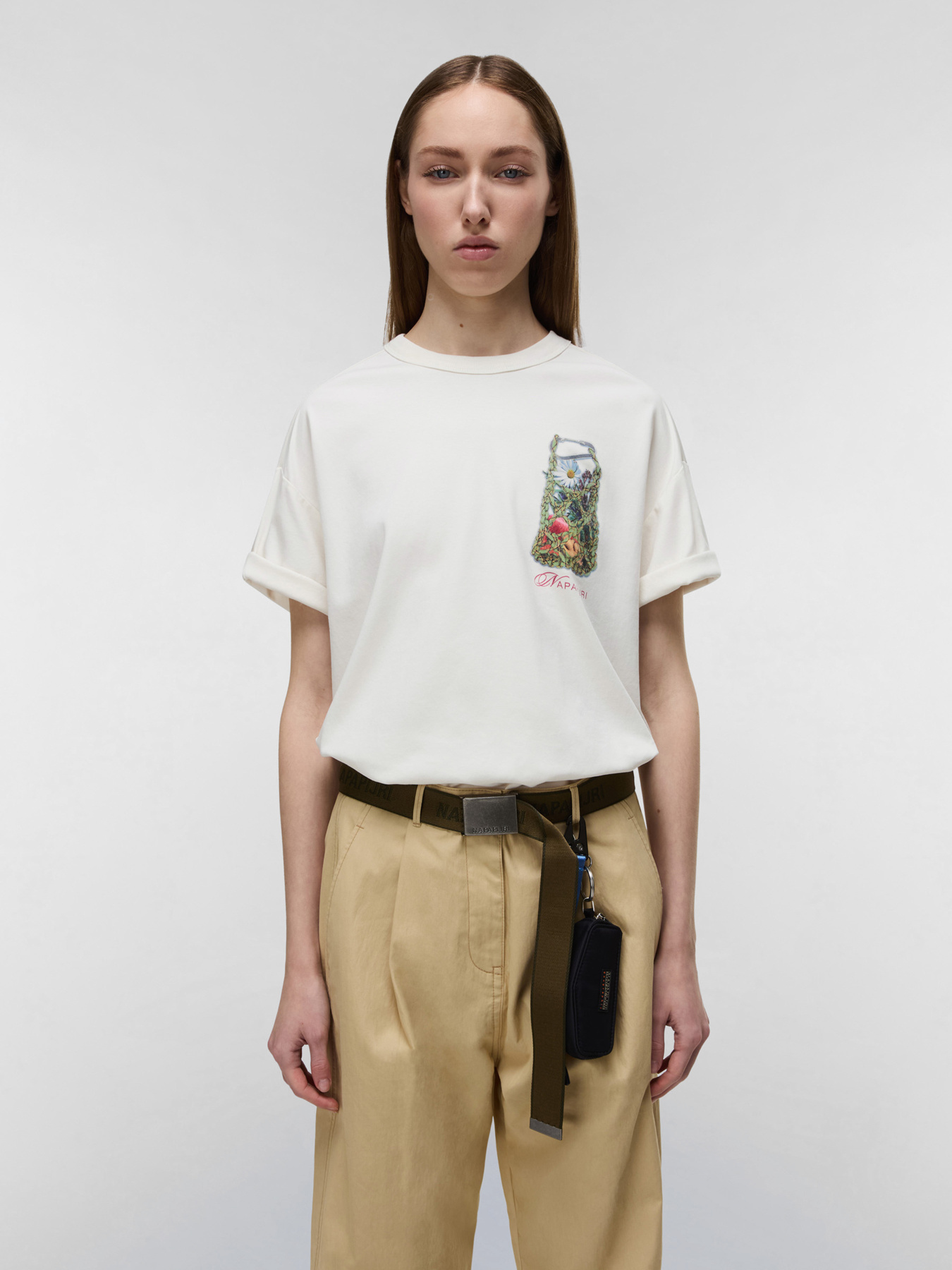 Футболка Napapijri S-ABBE модель NP0A4G2WN1A1 Фото