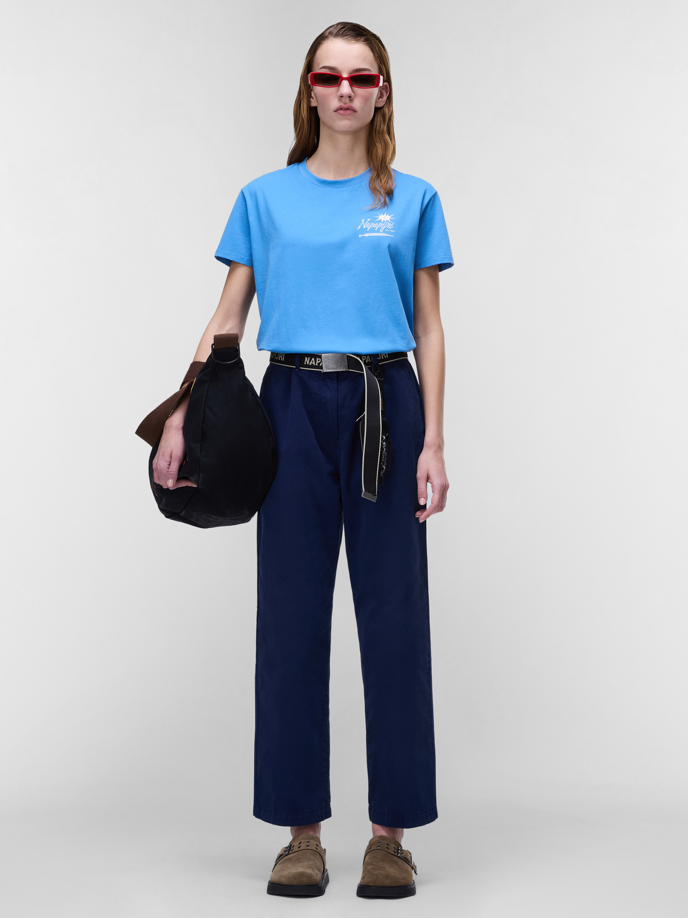 Футболка Napapijri S-ANTIMONY модель NP0A4HR4B9A1 Фото