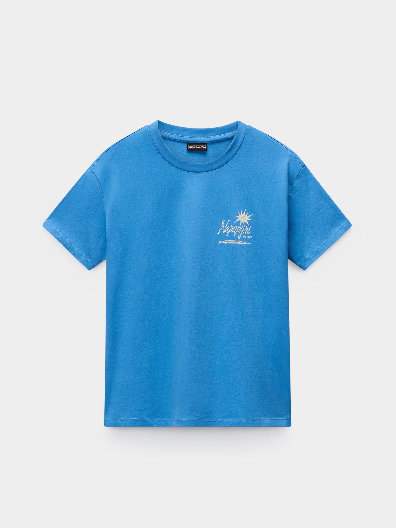 Футболка Napapijri S-ANTIMONY модель NP0A4HR4B9A1 Фото