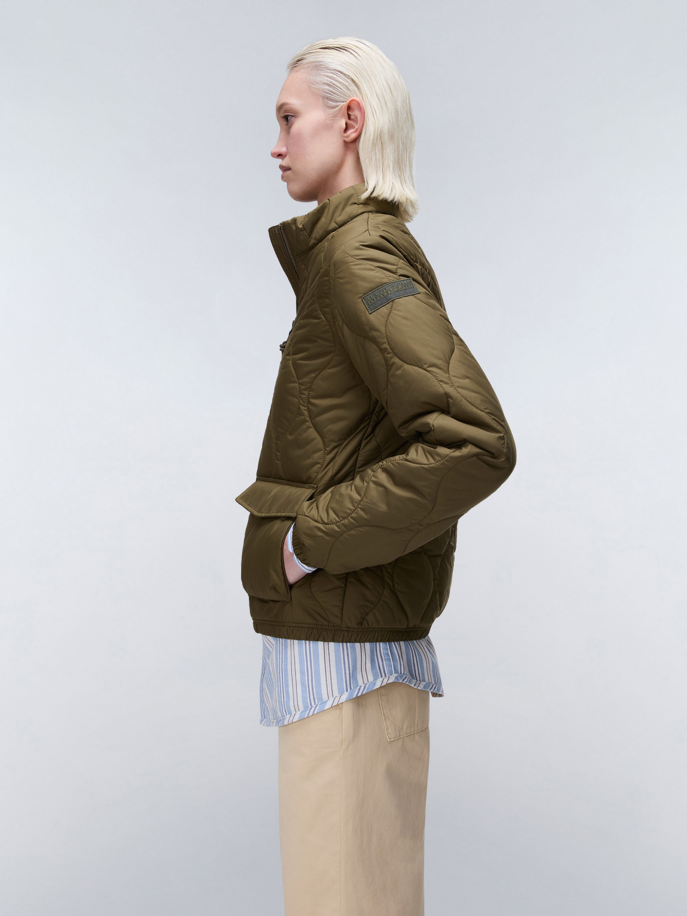 Демісезонна куртка Napapijri A-BELLE модель NP0A4IF7G3A1 Демісезонна куртка Napapijri A-BELLE модель NP0A4IF7G3A1 Фото