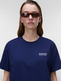 Футболка Napapijri S-ILIANA модель NP0A8BC4B2Q1 Футболка Napapijri S-ILIANA модель NP0A8BC4B2Q1 Фото