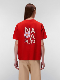 Футболка Napapijri S-ILIANA модель NP0A8BC4RAU1 Футболка Napapijri S-ILIANA модель NP0A8BC4RAU1 Фото