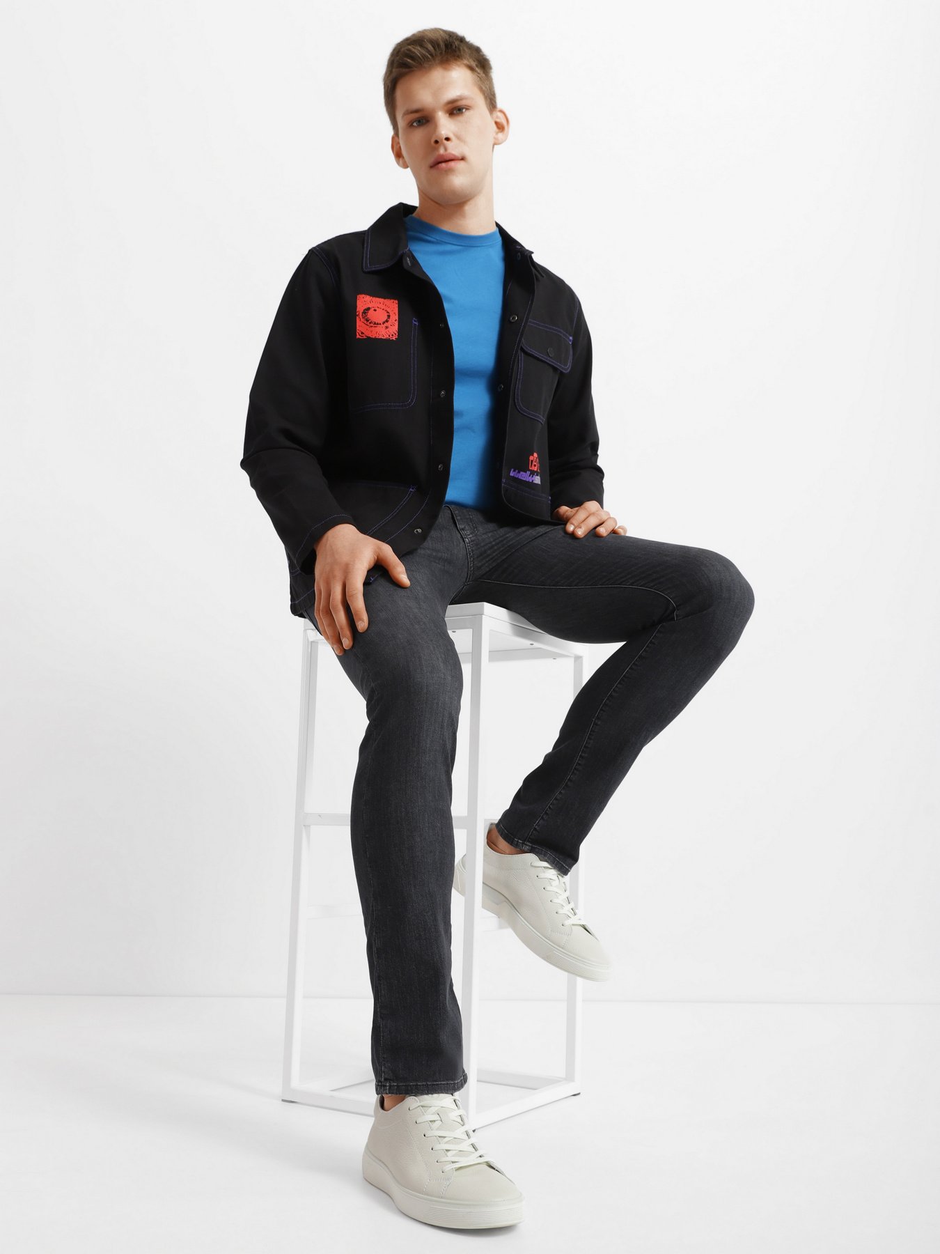 Кеди низькі ECCO Street Tray модель 50462401007 Кеди низькі ECCO Street Tray модель 50462401007 Фото