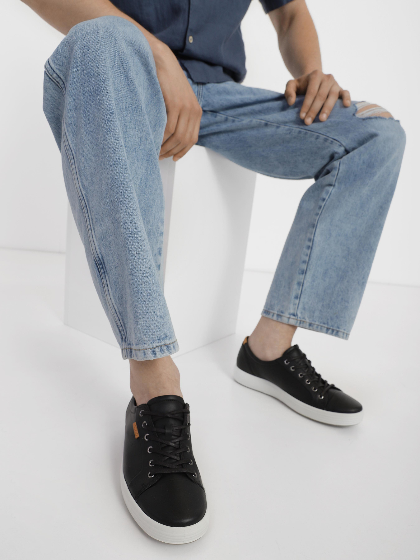 Кеды низкие ECCO Soft 7 модель 43000401001 Фото