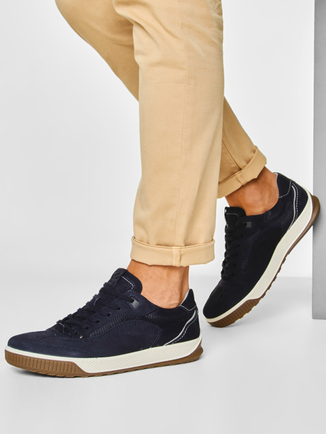 Кеди низькі ECCO Byway Tred модель 50180451313 Кеди низькі ECCO Byway Tred модель 50180451313 Фото