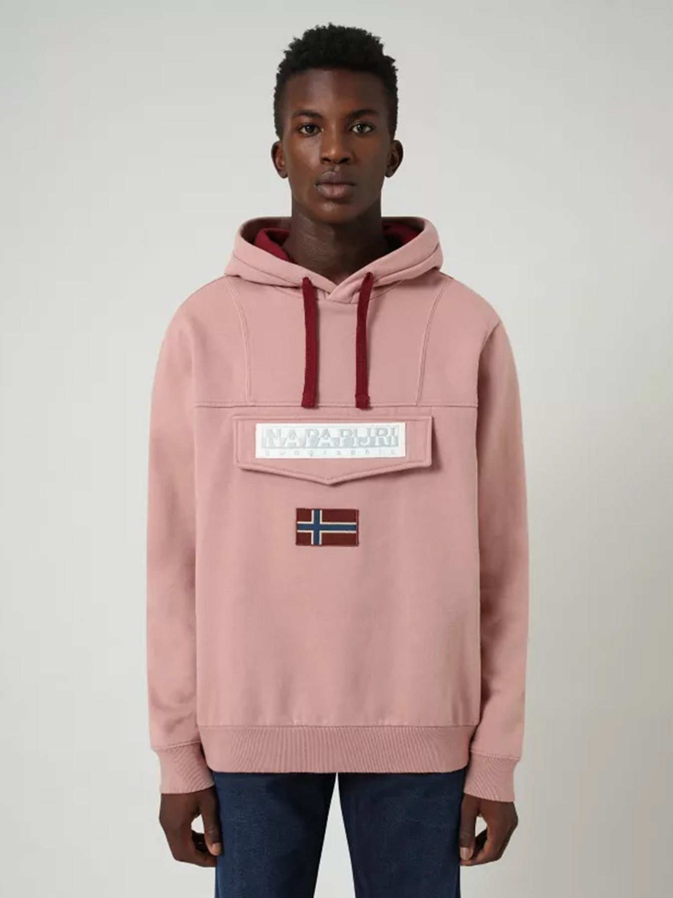 Худи Napapijri Burgee модель NP0A4ENAPA41 Худи Napapijri Burgee модель NP0A4ENAPA41 Фото