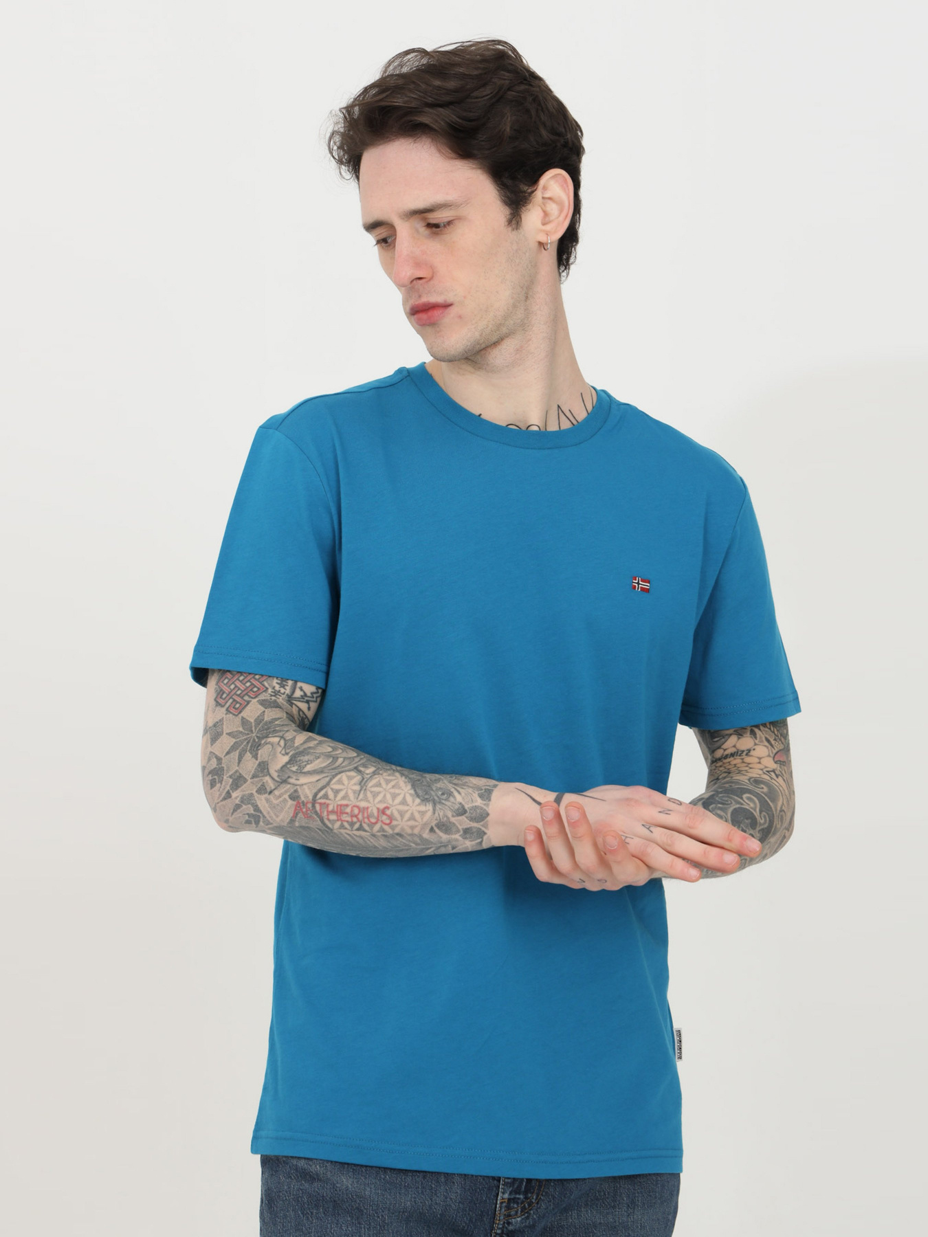 Футболки и поло Napapijri Salis модель NP0A4EW8BC91 Фото