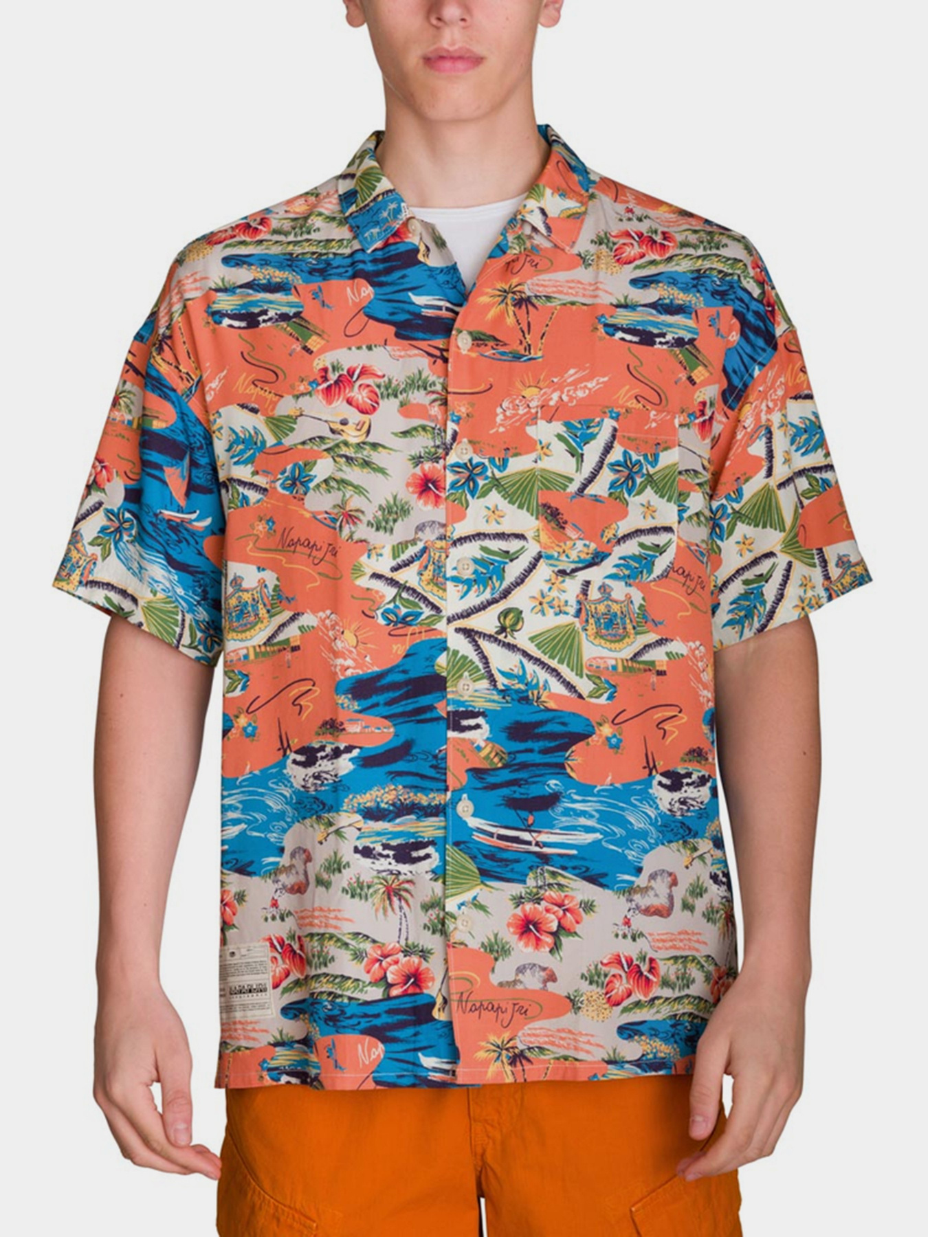 Рубашка Napapijri G-MAUI KNIT модель NP0A4F33F4W1 Фото