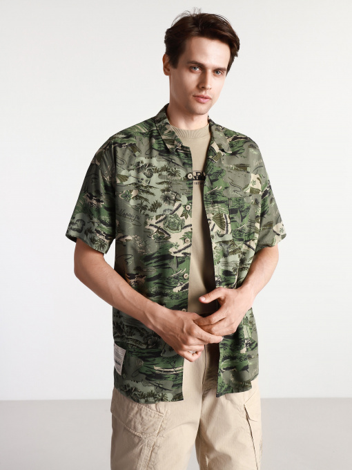 Рубашка Napapijri G-MAUI KNIT модель NP0A4F33F5M1 Фото