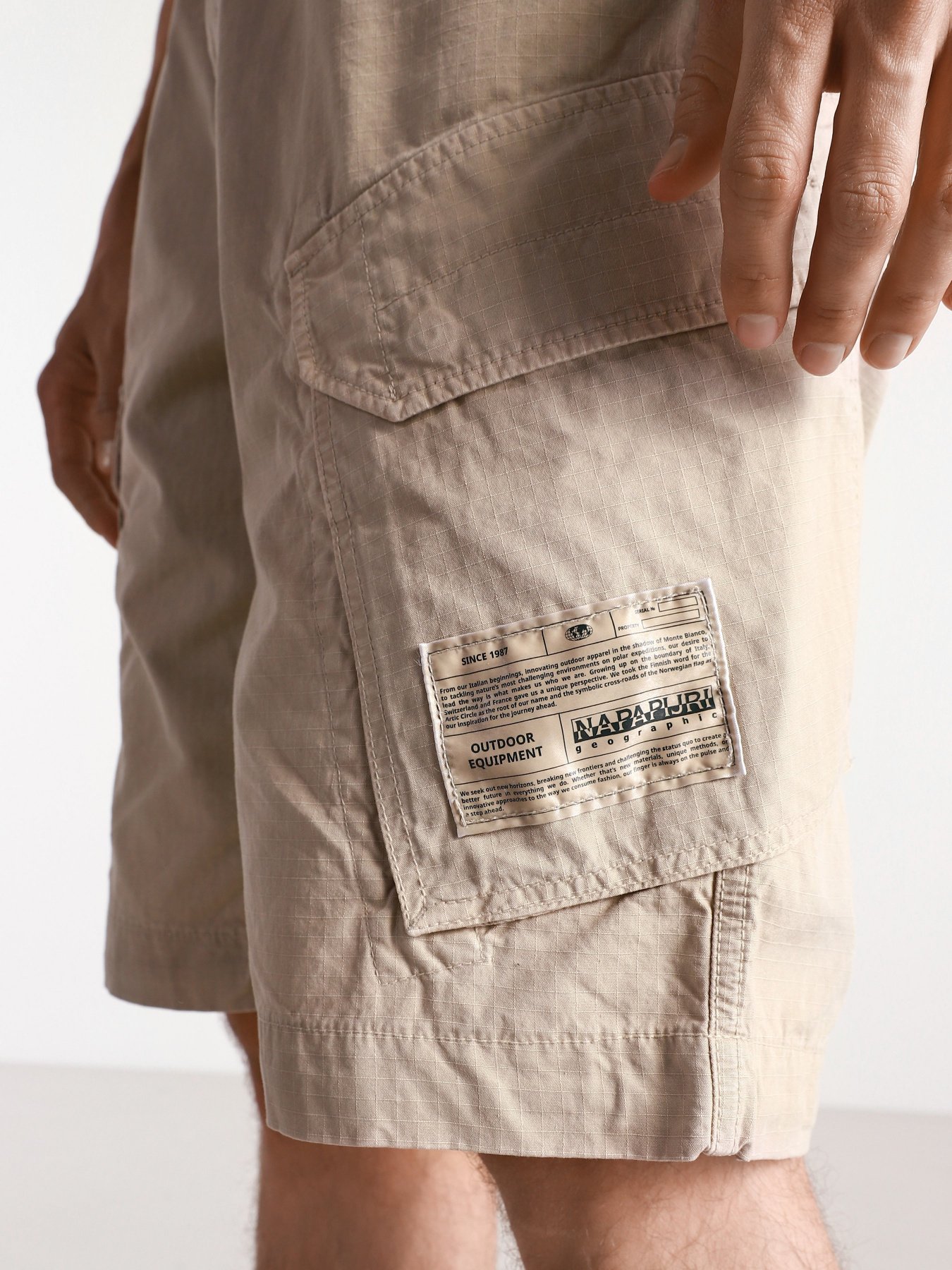 Повседневные шорты Napapijri N-HONOLULU модель NP0A4F3INN91 Фото