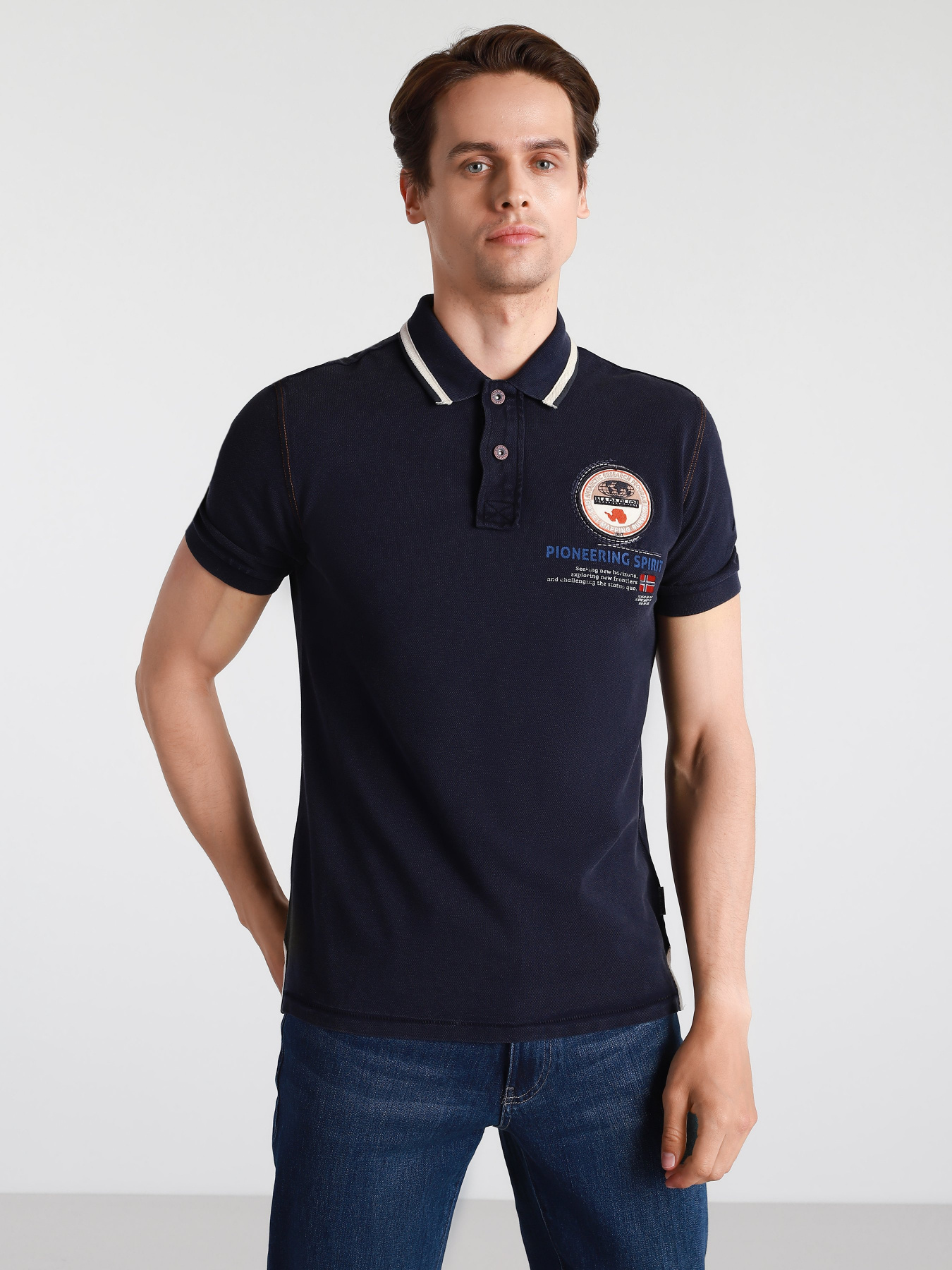 Поло Napapijri Gandy модель NP0A4F6D1761 Фото