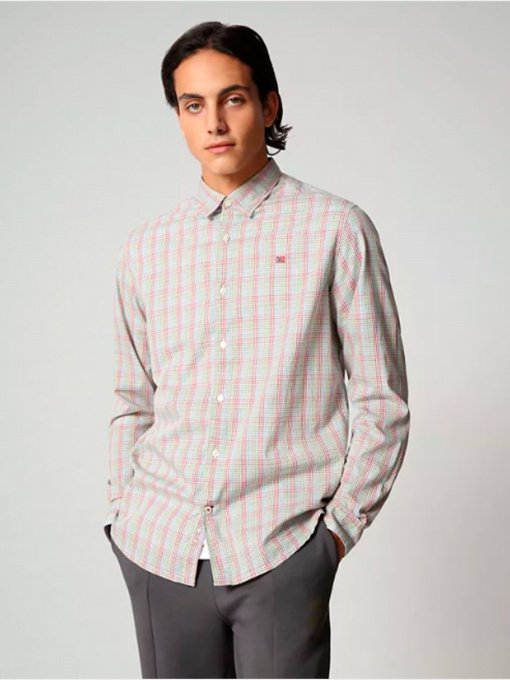 Рубашка Napapijri  GING LTG модель NP0A4F8572C1 Фото