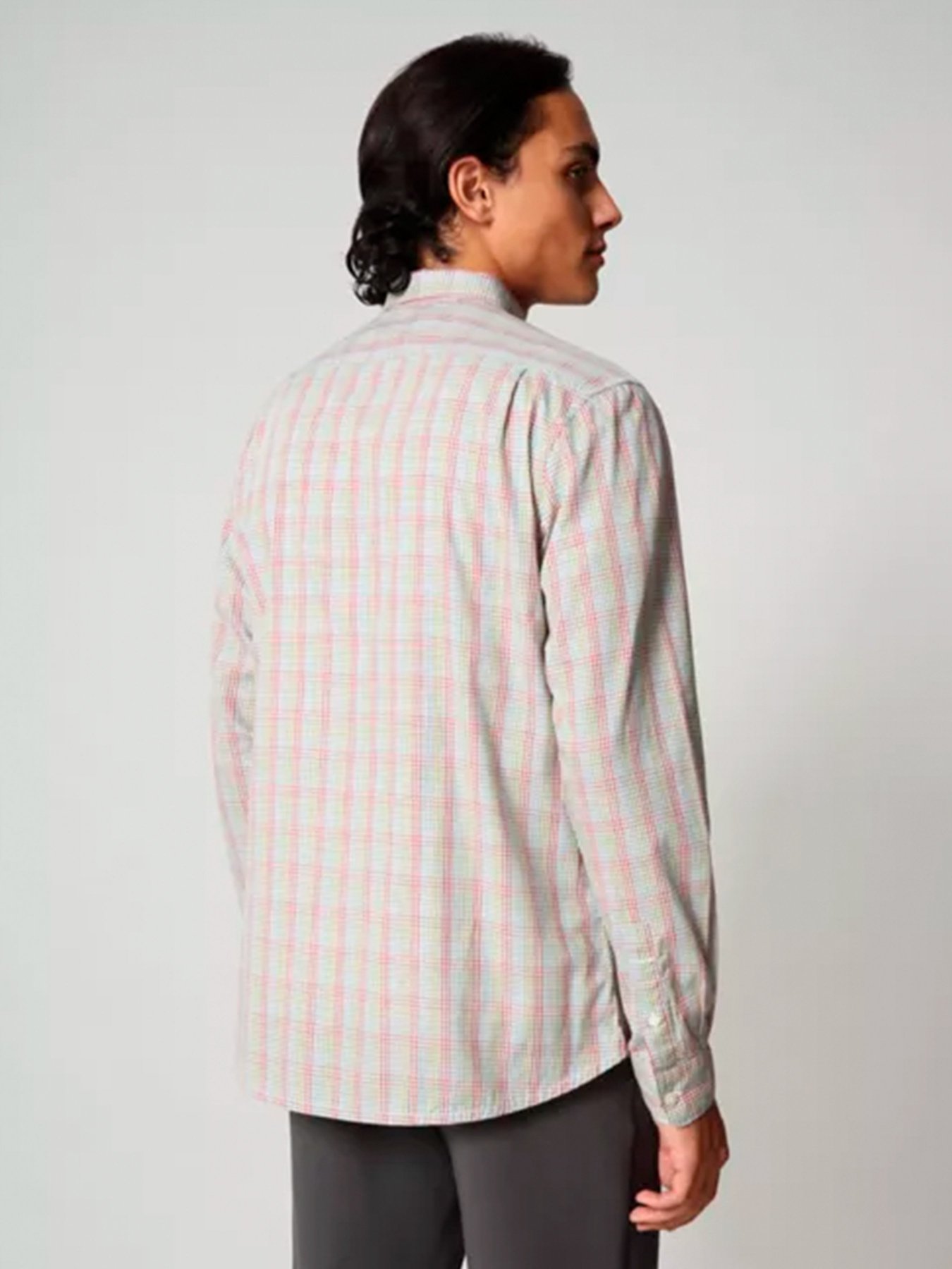 Рубашка повседневная Napapijri  GING LTG модель NP0A4F8572C1 Фото