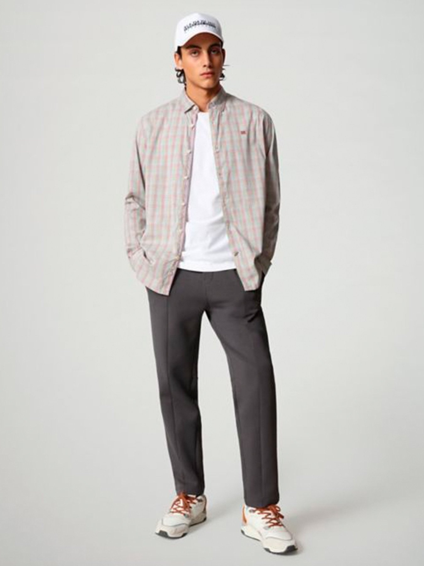 Рубашка повседневная Napapijri  GING LTG модель NP0A4F8572C1 Фото