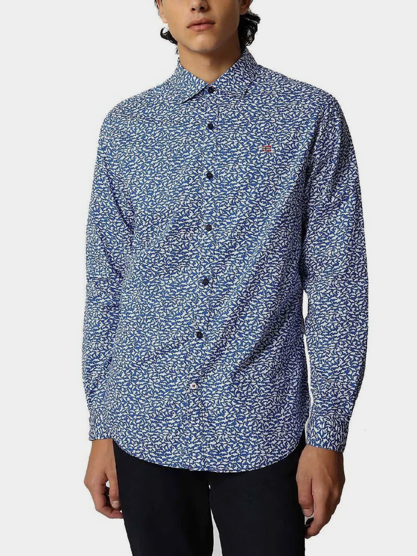 Рубашка повседневная Napapijri GESIN модель NP0A4F86F3E1 Фото