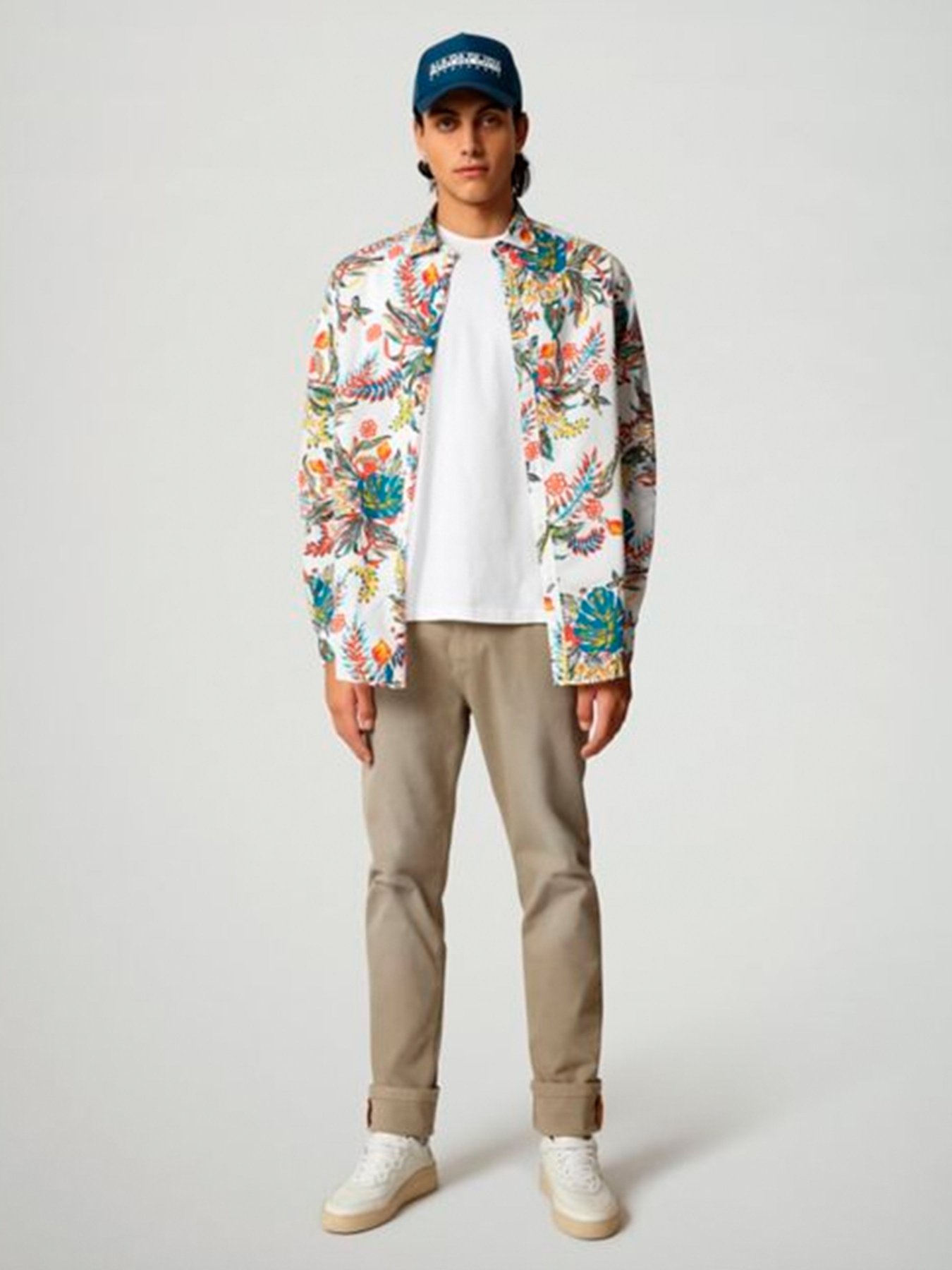 Рубашка повседневная Napapijri GESIN модель NP0A4F86F3P1 Фото