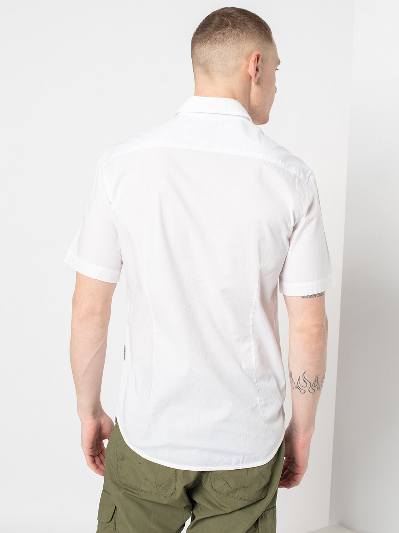 Рубашка повседневная Napapijri Ging модель NP0A4F880021 Фото