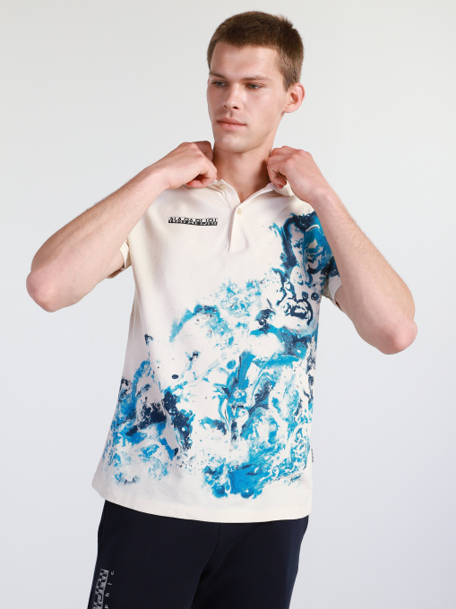 Поло Napapijri Eylli модель NP0A4FD5NA91 Фото