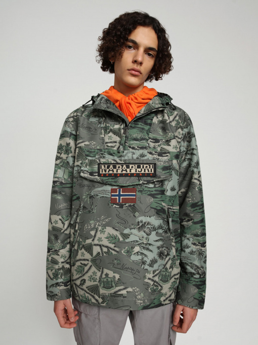 Анорак Napapijri Rainforest Summer Print модель NP0A4FDLF3V1 Фото