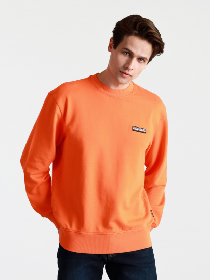 Світшот Napapijri Sweatshirt Patch модель NP0A4FF7A1A1 — фото - INTERTOP