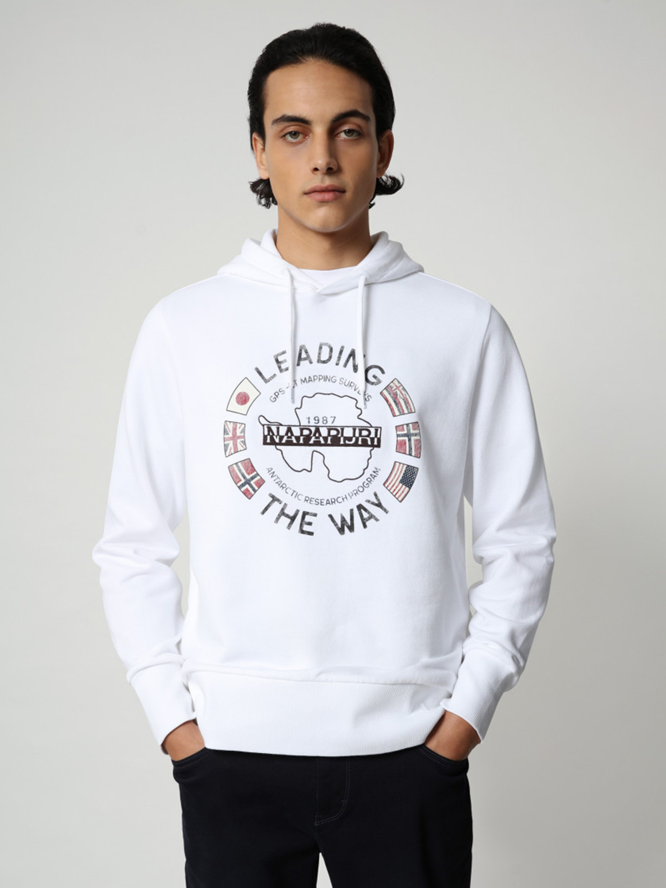 Худи Napapijri Balya модель NP0A4FFO0021 Фото