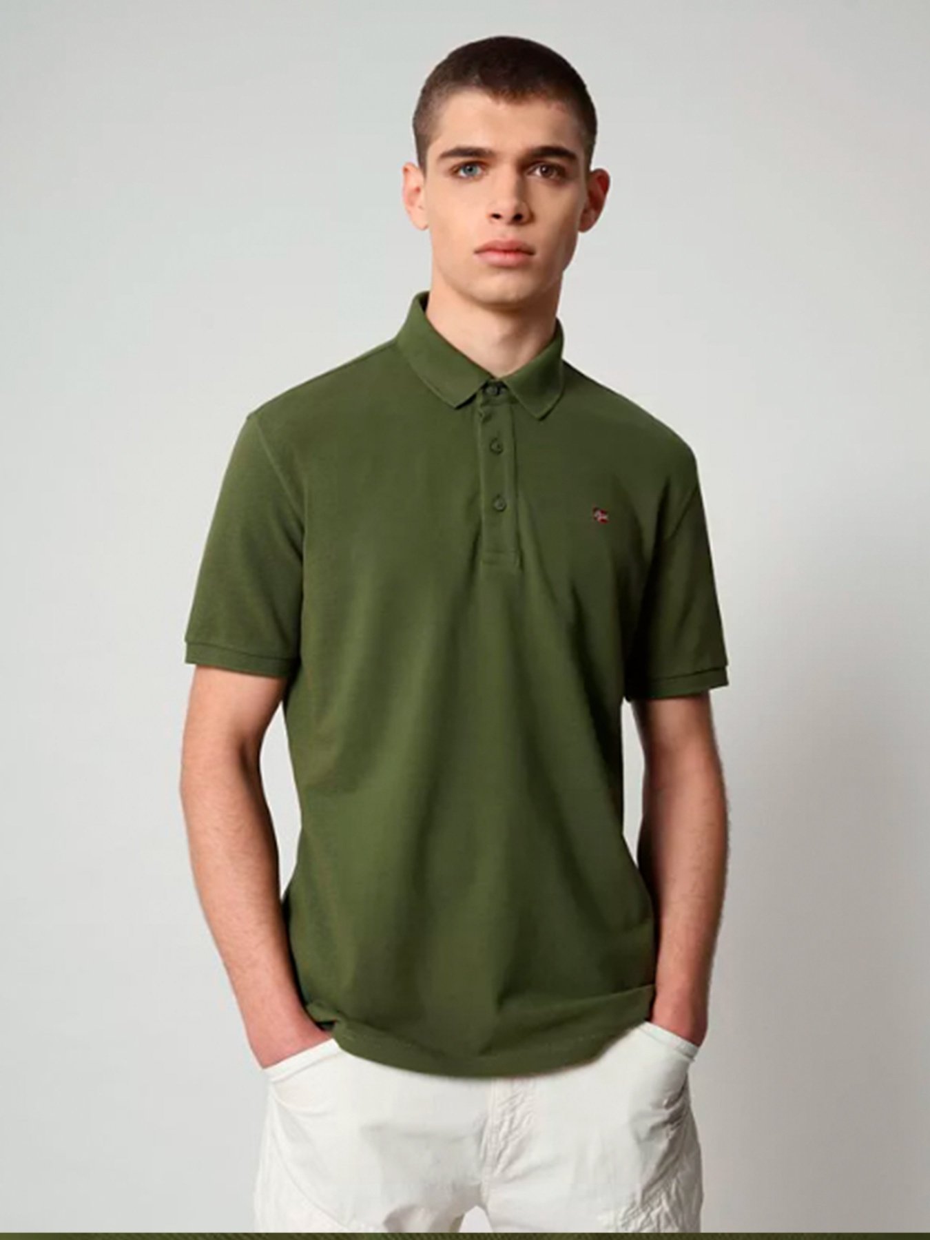 Поло Napapijri Eolanos 2 модель NP0A4FUOG2C1 Фото