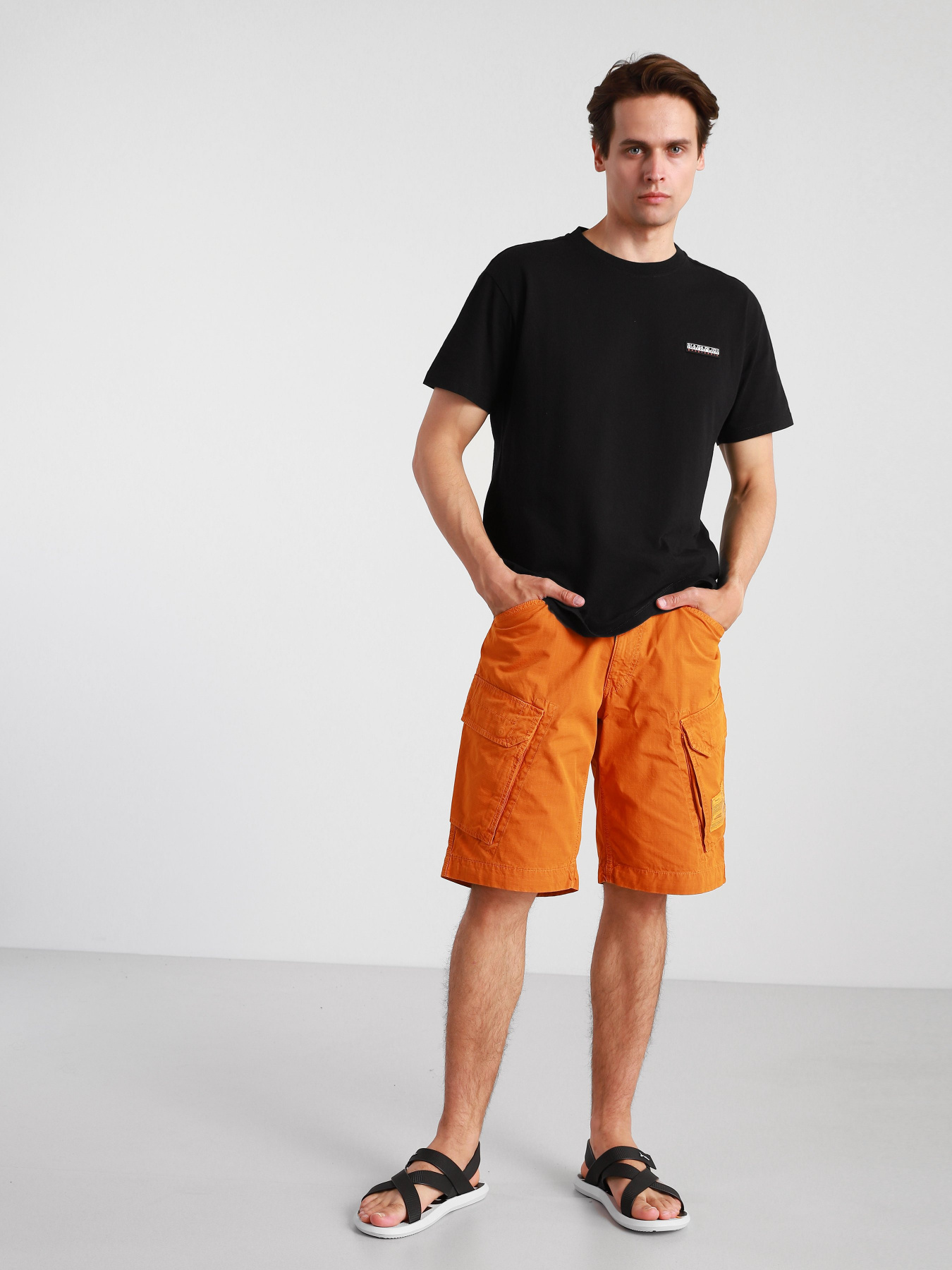 Повседневные шорты Napapijri N-HONOLULU модель NP0A4F3IA581 Повседневные шорты Napapijri N-HONOLULU модель NP0A4F3IA581 Фото