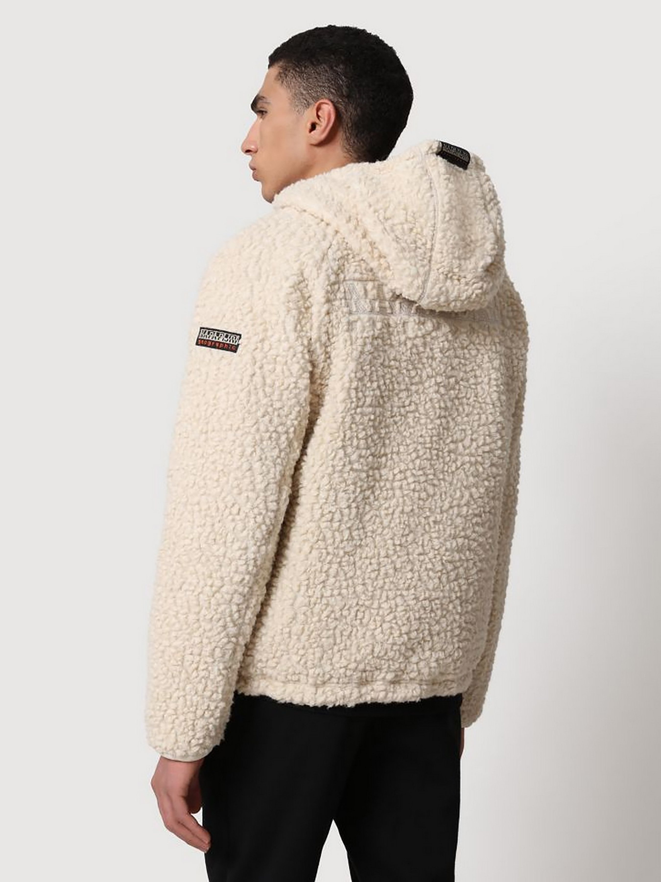 Кофта Napapijri Agner Шерпа модель NP0A4FL6NS51 Фото