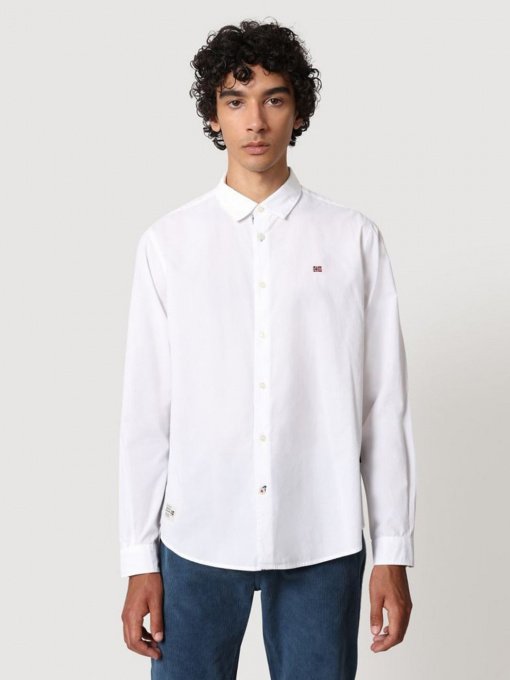 Рубашка с длинным рукавом Napapijri Ganesh модель NP0A4FMM0021 Фото