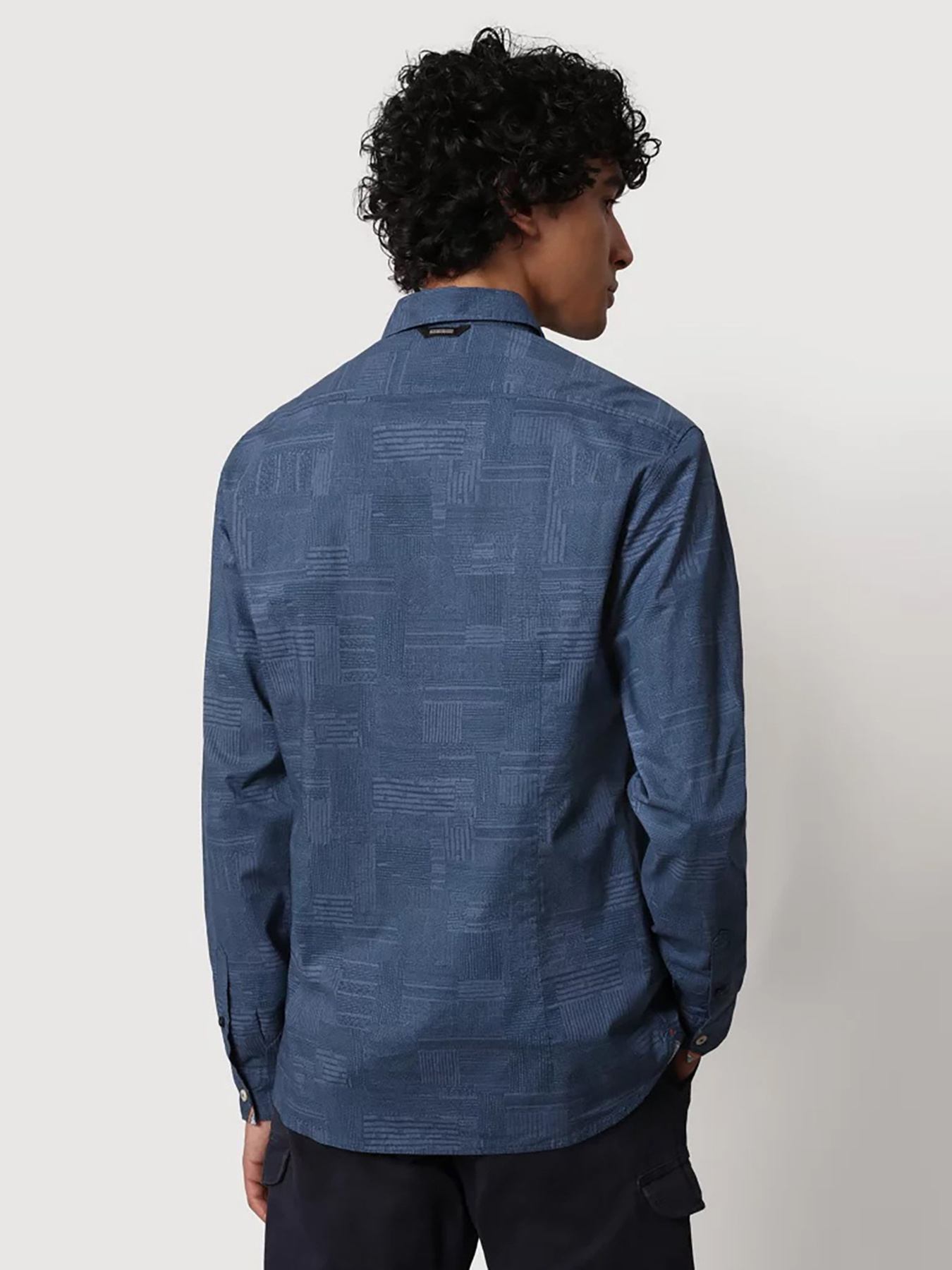 Рубашка повседневная Napapijri Gigans модель NP0A4FMOF7B1 Фото