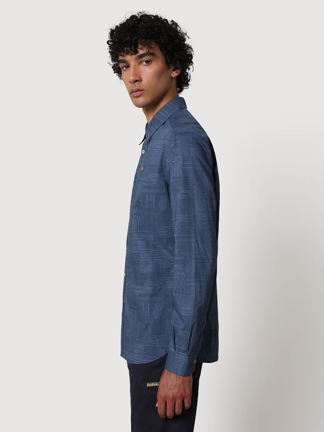 Рубашка повседневная Napapijri Gigans модель NP0A4FMOF7B1 Фото