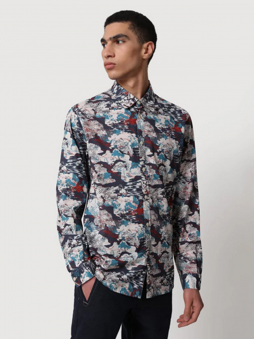 Сорочка повсякденна Napapijri Gigans модель NP0A4FMOF7C1 Фото