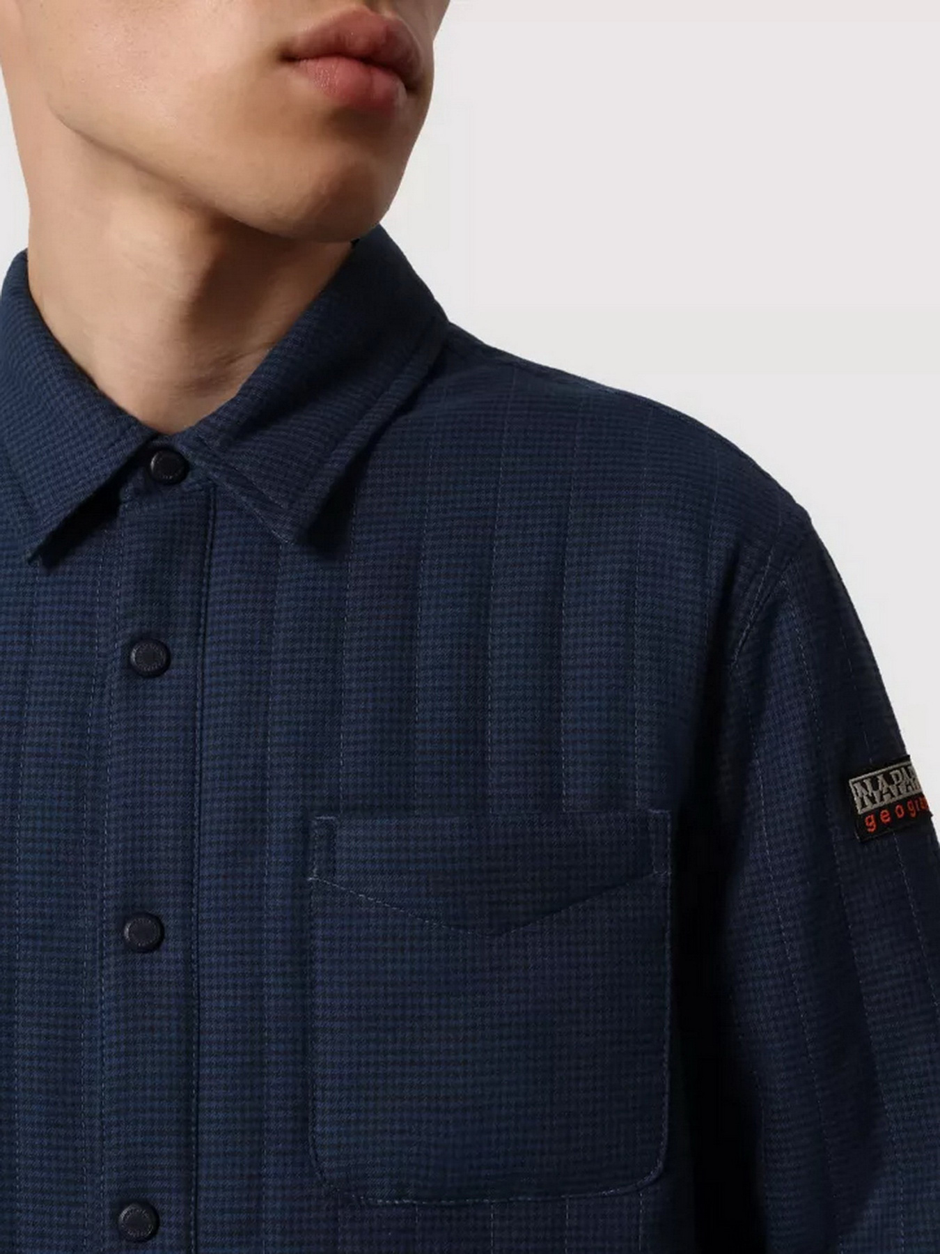 Рубашка повседневная Napapijri Zaha модель NP0A4FMQ92C1 Фото