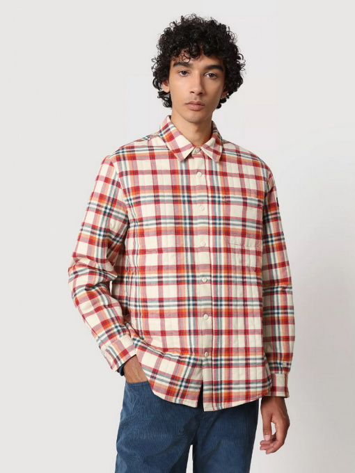 Рубашка повседневная Napapijri Zaha модель NP0A4FMQ93C1 Фото