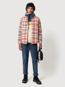 Рубашка повседневная Napapijri Zaha модель NP0A4FMQ93C1 Фото