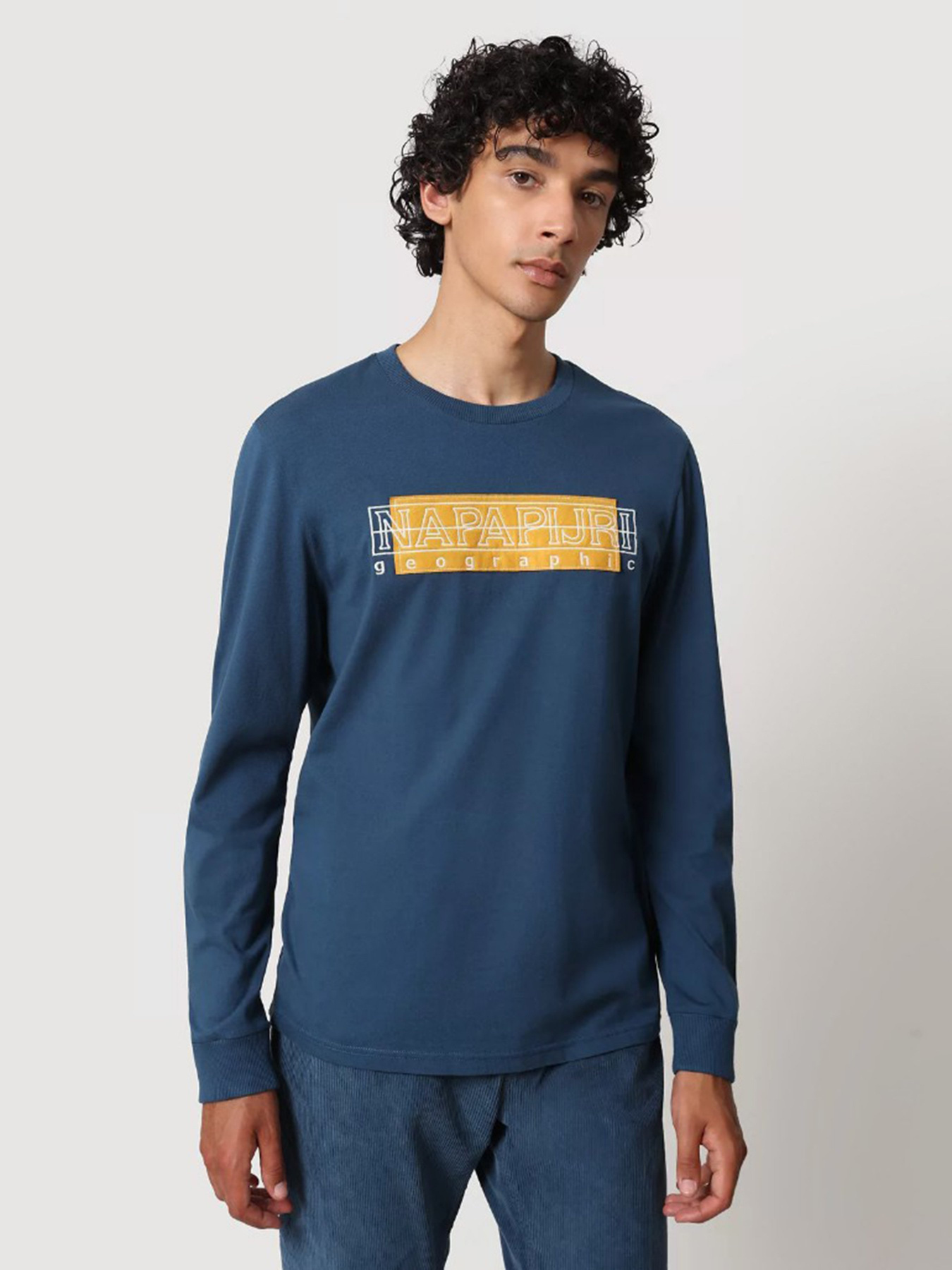 Лонгслив Napapijri S-SORAPIS модель NP0A4FN3BB81 Фото