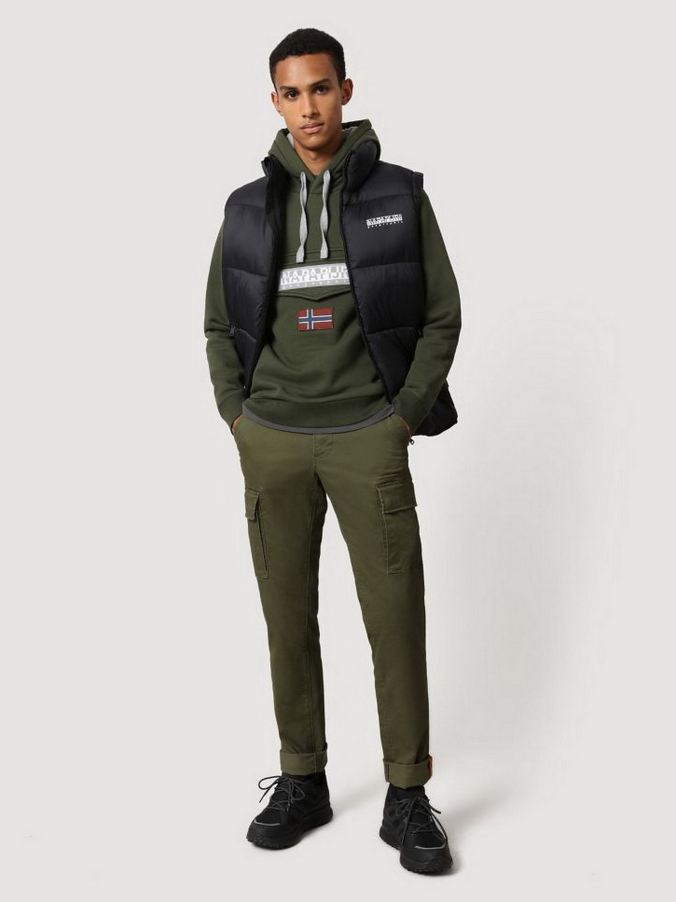 Худи Napapijri Burgee модель NP0A4FQKGE41 Фото