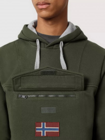 Худи Napapijri Burgee модель NP0A4FQKGE41 Фото