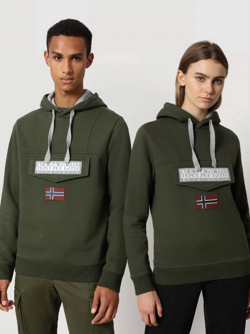 Худи Napapijri Burgee модель NP0A4FQKGE41 Фото