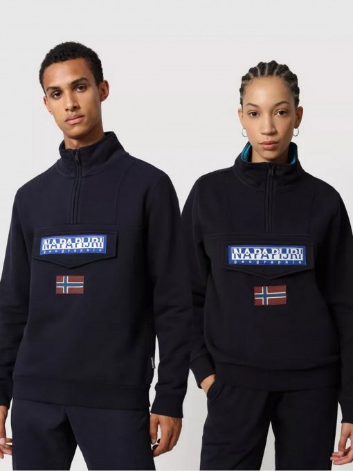 Свитшот Napapijri Burgee модель NP0A4FQL1761 Фото