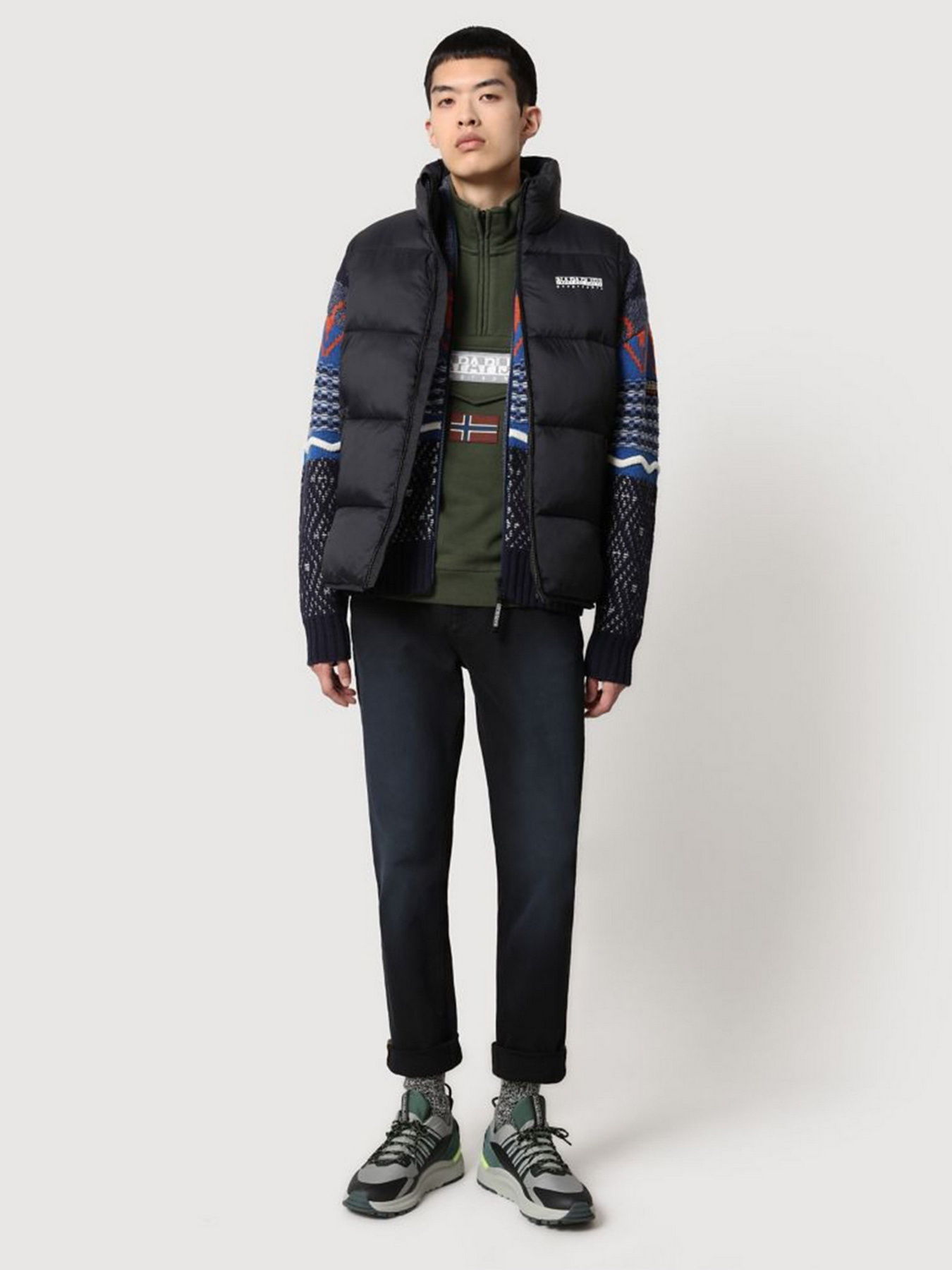 Свитшот Napapijri Burgee модель NP0A4FQLGE41 Фото